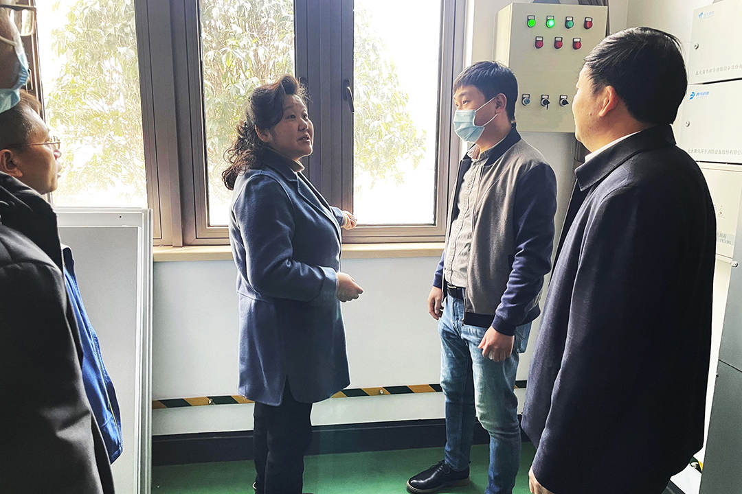 全省机管局领导参观考察康沃思物联参建鲁班奖项目—南昌市老干部活动中心 全省机管局领导参观考察康沃思物联参建鲁班奖项目—南昌市老干部活动中心