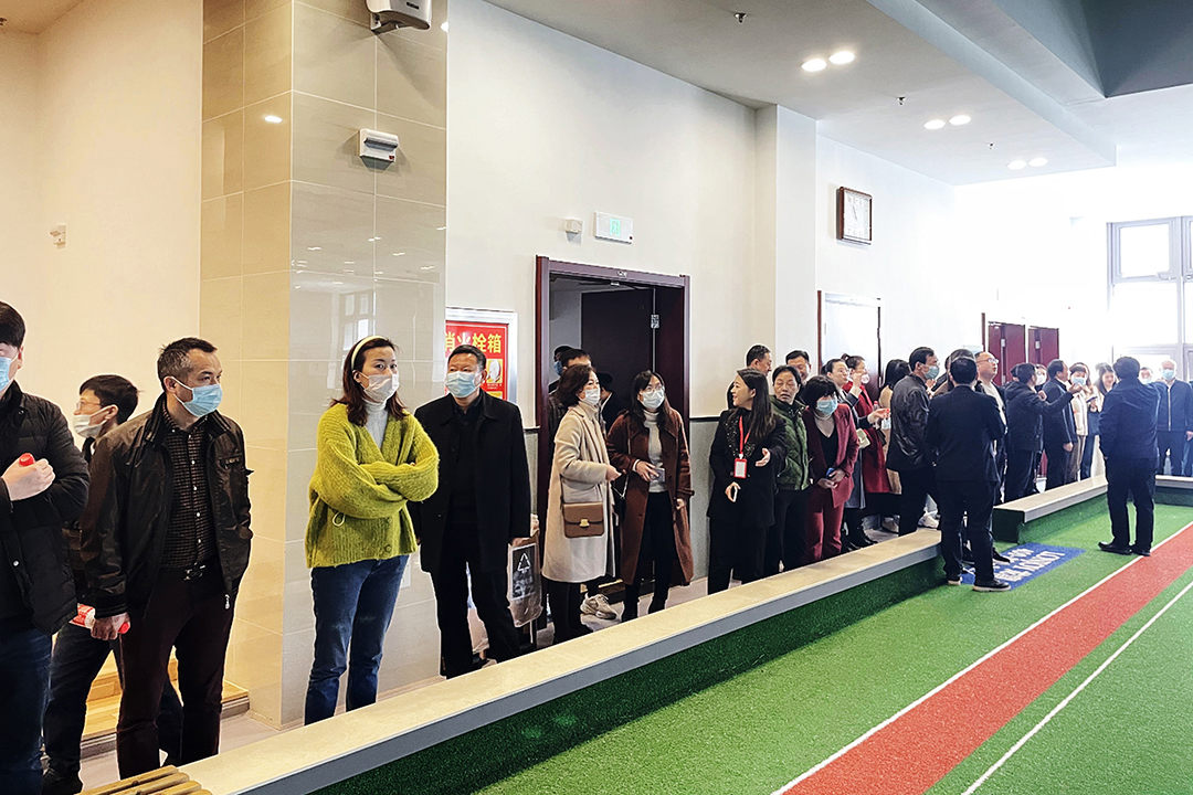 全省机管局领导参观考察康沃思物联参建鲁班奖项目—南昌市老干部活动中心 全省机管局领导参观考察康沃思物联参建鲁班奖项目—南昌市老干部活动中心