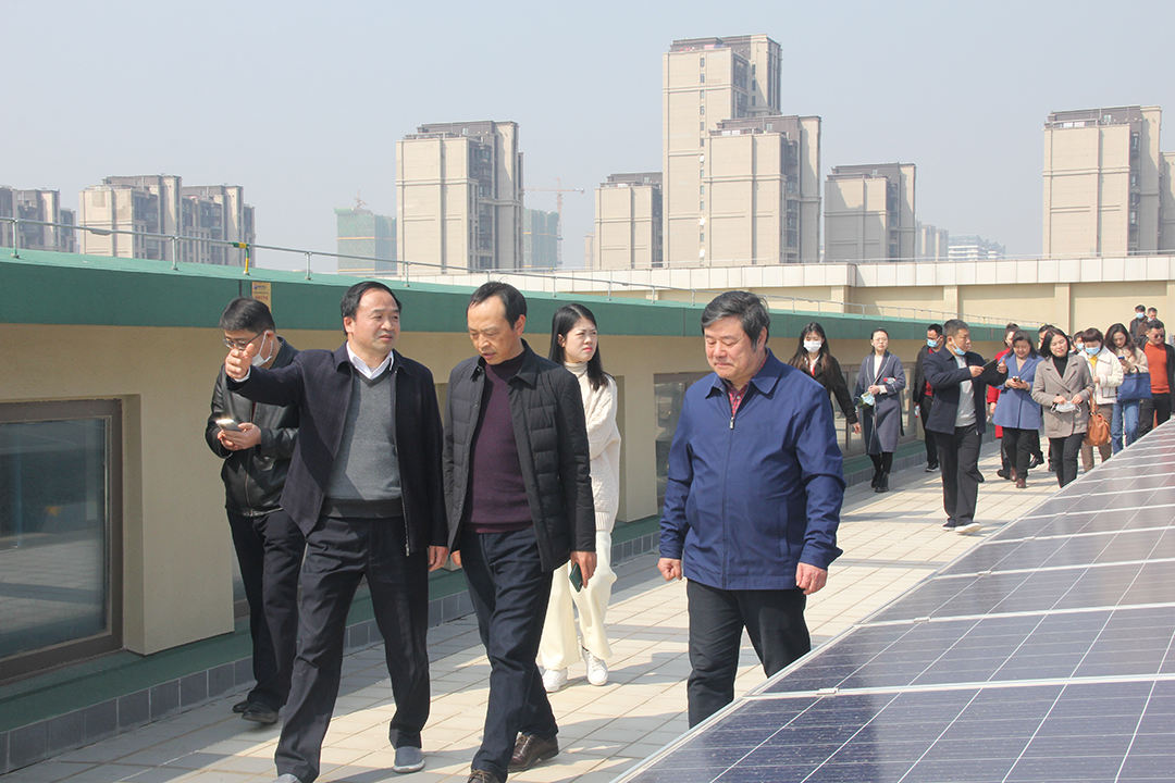 全省机管局领导参观考察康沃思物联参建鲁班奖项目—南昌市老干部活动中心插图8 全省机管局领导参观考察康沃思物联参建鲁班奖项目—南昌市老干部活动中心插图8